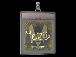 Sticker Slab | mezii (Gold) | Austin 2025
