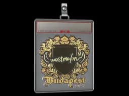 Sticker Slab | westmelon (Gold) | Budapest 2025