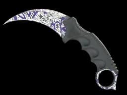 ★ StatTrak™ Karambit | Freehand (Well-Worn)