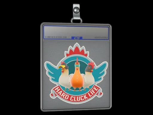 Sticker Slab | Hard Cluck Life