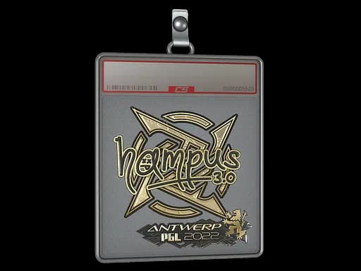 Sticker Slab | hampus (Gold) | Antwerp 2022