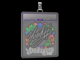 Sticker Slab | yuurih (Embroidered) | Budapest 2025