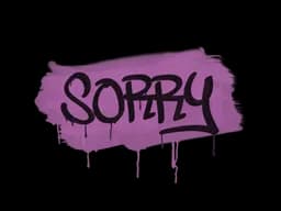 Sealed Graffiti | Sorry (Bazooka Pink)