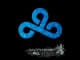 Sticker | Cloud9 (Glitter) | Antwerp 2022 CS2 skin