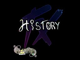 Sticker | History (Glitter) | Paris 2023