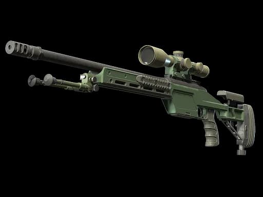SSG 08 | Green Ceramic (Minimal Wear)