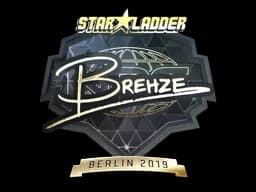 Sticker | Brehze (Gold) | Berlin 2019