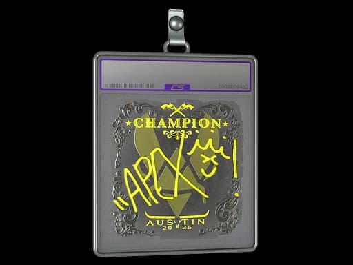 Sticker Slab | apEX (Foil, Champion) | Austin 2025