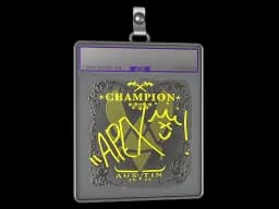 Sticker Slab | apEX (Foil, Champion) | Austin 2025