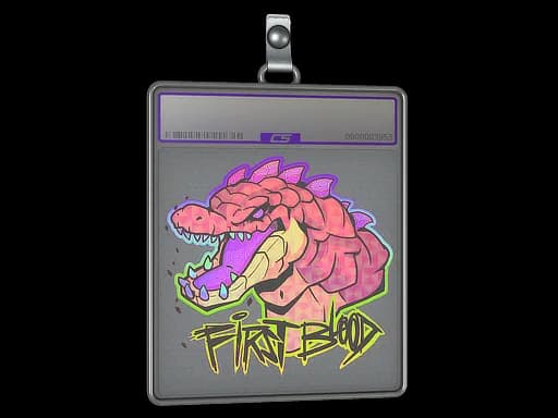 Sticker Slab | First Blood (Holo)