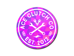 Sticker | Ace Clutch Co. (Holo)