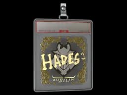 Sticker Slab | hades (Gold) | Austin 2025