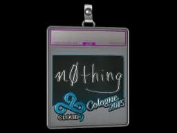 Sticker Slab | n0thing (Foil) | Cologne 2015