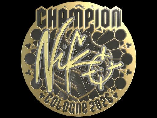 Sticker | NiKo (Gold, Champion) | Cologne 2026