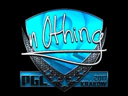 Sticker | n0thing (Foil) | Krakow 2017