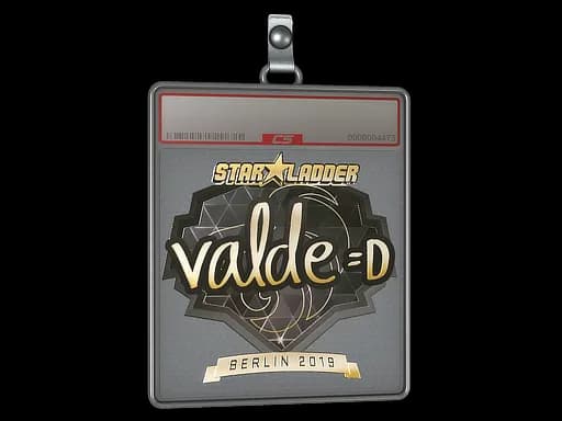 Sticker Slab | v4lde (Gold) | Berlin 2019