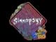 Sticker | sinnopsyy (Glitter) | Rio 2022 CS2 skin
