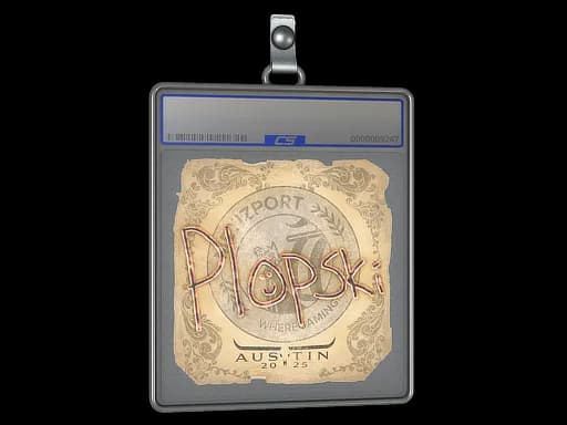 Sticker Slab | Plopski | Austin 2025