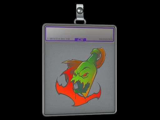 Sticker Slab | Devouring Flame (Holo)