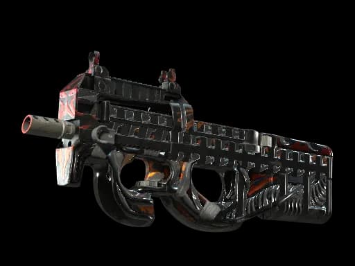 StatTrak™ P90 | Vent Rush (Well-Worn)