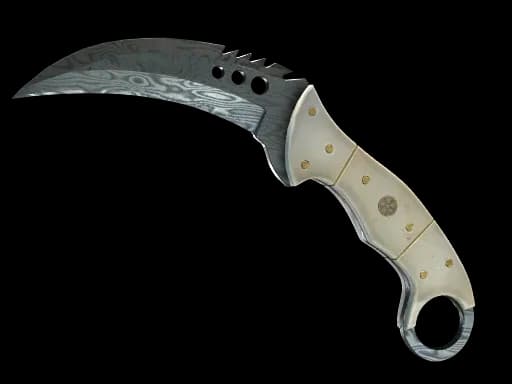 ★ StatTrak™ Talon Knife | Damascus Steel (Battle-Scarred)