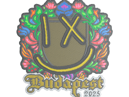 Sticker | lux (Embroidered) | Budapest 2025