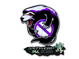 Sticker | Outsiders (Glitter) | Antwerp 2022