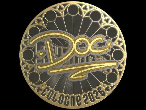 Sticker | doc (Gold) | Cologne 2026
