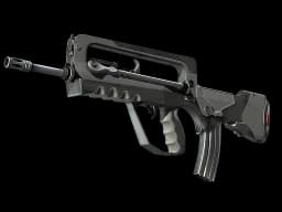 FAMAS | Corp Defense (Battle-Scarred)