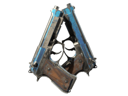 Dual Berettas | Urban Shock (Battle-Scarred)