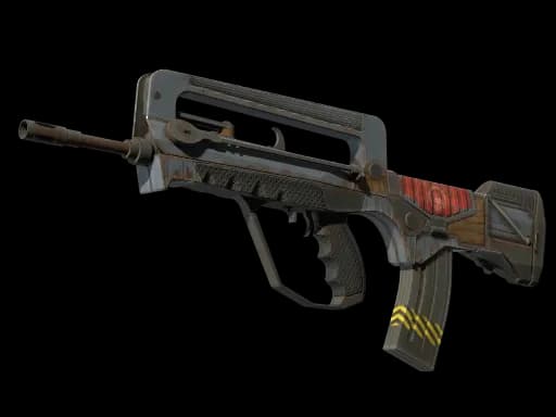 FAMAS | Decommissioned (Battle-Scarred)