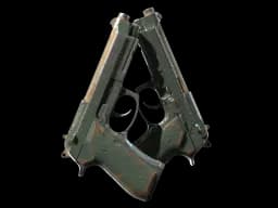 Souvenir Dual Berettas | Contractor (Battle-Scarred)