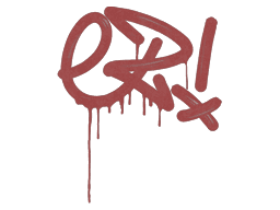 Sealed Graffiti | Little EZ (Blood Red)