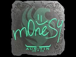 Sticker | m0NESY (Foil) | Austin 2025