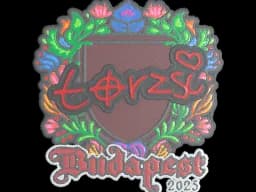 Sticker | torzsi (Embroidered) | Budapest 2025