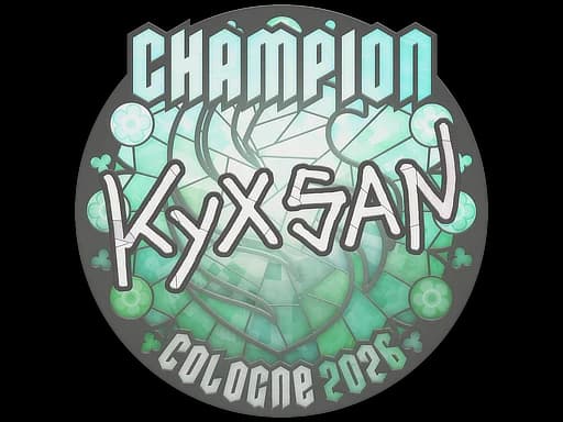 Sticker | kyxsan (Champion) | Cologne 2026