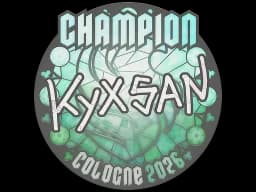 Sticker | kyxsan (Champion) | Cologne 2026