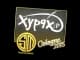 Sticker | Xyp9x | Cologne 2015 CS2 skin