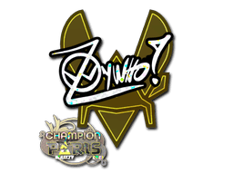 Sticker | ZywOo (Glitter, Champion) | Paris 2023
