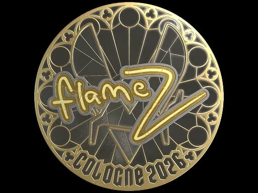 Sticker | FlameZ (Gold) | Cologne 2026
