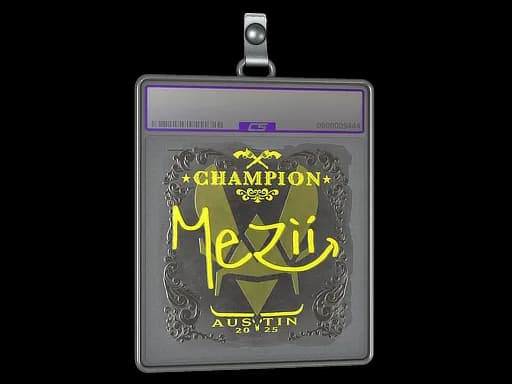 Sticker Slab | mezii (Foil, Champion) | Austin 2025