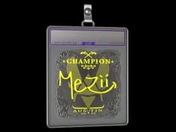 Sticker Slab | mezii (Foil, Champion) | Austin 2025