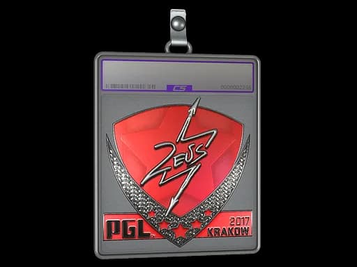 Sticker Slab | Zeus (Foil) | Krakow 2017