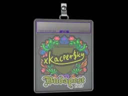 Sticker Slab | xKacpersky (Embroidered) | Budapest 2025
