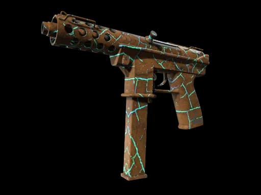 StatTrak™ Tec-9 | Cracked Opal (Well-Worn)