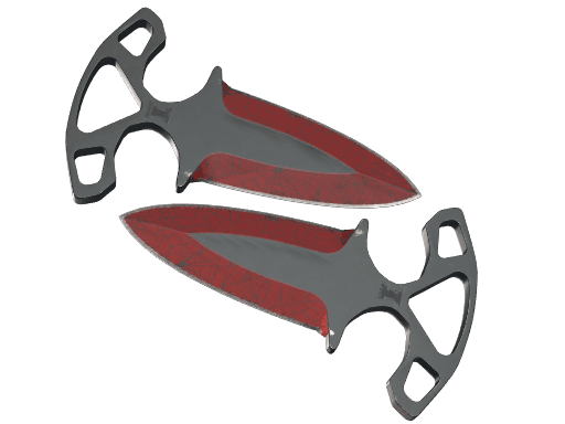 ★ Shadow Daggers | Crimson Web (Field-Tested)