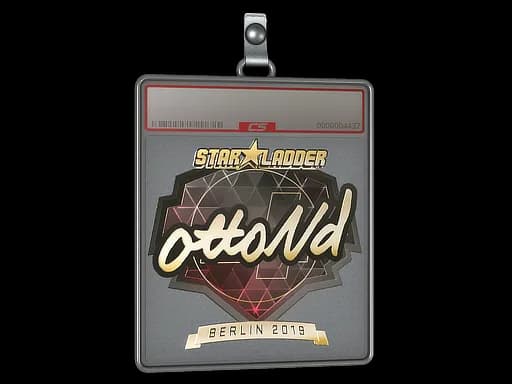 Sticker Slab | ottoNd (Gold) | Berlin 2019