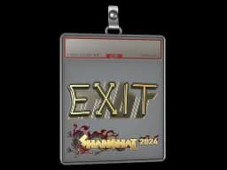 Sticker Slab | exit (Gold) | Shanghai 2024