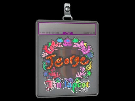 Sticker Slab | jeorge (Holo) | Budapest 2025