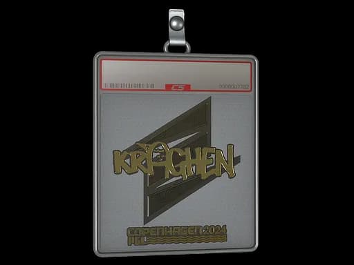 Sticker Slab | kraghen (Gold) | Copenhagen 2024